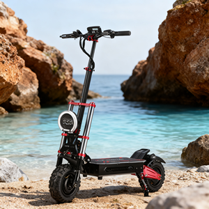 Scooter Eléctrico Boyueda S5 60V con Doble Motor y Arranque NFC, 6000W 38Ah Todoterreno, 80-110km de Autonomía, para Adultos, Envío Rápido desde EE. UU. - Product Image 1