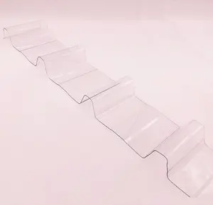 حافظة كمبيوتر شفافة ورقة سقف البولي صفائح التسقيف من البلاستيك المموج