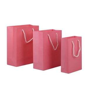 <span class=keywords><strong>Papel</strong></span> con logotipo de patrón de color imprimible personalizado de fábrica Compre bolsas de <span class=keywords><strong>papel</strong></span> rosa Victorias Secret con asa - Product Image 3