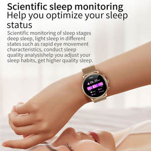 Groothandel Ronde Amoled Touchscreen Android Ios Gezondheid Monitor Bt Call Android Ios Compatibel Reloj Intelligente Slimme Horloges - Product Image 3