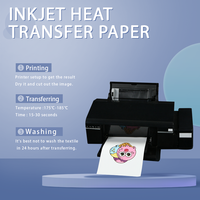 UNEWPRINT - Papel de Transferencia Térmica A3 para Camisetas de Algodón, 50 Hojas por Bolsa, para Impresoras de Inyección de Tinta