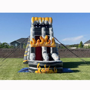 Tobogán Acuático Gigante Comercial, Piscina, Casa de Brinco, <span class=keywords><strong>Juegos</strong></span> de Burbujas, Castillo Inflable, Área de <span class=keywords><strong>Juegos</strong></span> Grande, Tobogán Acuático Inflable para Adultos - Product Image 2