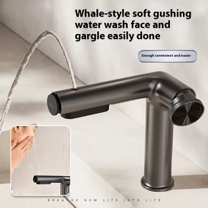Grifo extraíble <span class=keywords><strong>de</strong></span> aleación <span class=keywords><strong>de</strong></span> Zinc <span class=keywords><strong>de</strong></span> un solo mango blanco moderno, lavabo <span class=keywords><strong>de</strong></span> agua fría y caliente para baño, mesa <span class=keywords><strong>de</strong></span> lavado <span class=keywords><strong>de</strong></span> <span class=keywords><strong>boca</strong></span>, válvula <span class=keywords><strong>de</strong></span> cerámica para uso doméstico - Product Image 5