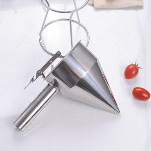 Embudo Dispensador de Metal Desmontable <span class=keywords><strong>para</strong></span> Cupcakes, Muffins, Pasteles y Takoyaki, <span class=keywords><strong>Utensilios</strong></span> de Cocina <span class=keywords><strong>para</strong></span> Hornear y Servir - Product Image 2