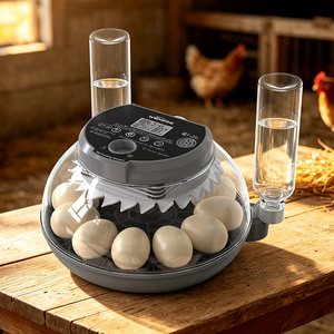 Incubateur d'<span class=keywords><strong>œufs</strong></span> électrique <span class=keywords><strong>automatique</strong></span> Wonegg Farms Nurture Right à <span class=keywords><strong>12</strong></span> voix pour l'éclosion des poussins avec vue à 360 degrés - Product Image 1