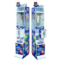 Machine de jeu d'arcade pour enfants, à monnayeur, avec mini-grue à griffes pour attraper les peluches et les jouets