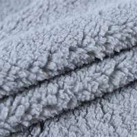 Ziwwshaoxing-tissu fausse fourrure molletonnée Sherpa, Polyester, textiles brossé sur un côté, meilleure vente