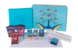 YYing PTCG Orijinal Basitleştirilmiş Chllectorinese 6.0 Su Ateşi Gök Gürültüsü Eevee Japon Anime Masa Oyunu Premium Hediye Kutusu Kartı - Product Image 2