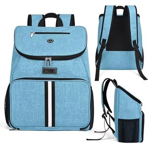 Échantillon gratuit : Sac de voyage pour nourriture pour chien, ensemble de bols pliables pour animaux de compagnie, sac pour croquettes, bols pour nourriture et eau pour chiens et chats - Product Image 1