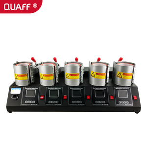 <span class=keywords><strong>Quaff</strong></span> เครื่องกด5แก้วสำหรับการระเหิดแก้วการพิมพ์แบบถ่ายเทความร้อนเสื้อยืด - Product Image 1