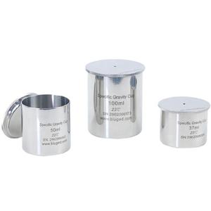 ถ้วยวัดความหนาแน่นสแตนเลส BGD 296 ขนาด 50 มล. มาตรฐาน ISO - Product Image 2