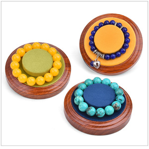 Bracelet Display Stand 10.3*3cm Microfiber Jewelry Tray For <b>Live</b> <b>Streaming</b> And Boutique Use - Product Image 4