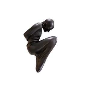 <span class=keywords><strong>Combinaison</strong></span> Zentai en similicuir <span class=keywords><strong>latex</strong></span> effet mouillé sexy pour hommes grandes tailles, lingerie érotique, tenue fétichiste gay, costume de prisonnier cosplay - Product Image 6