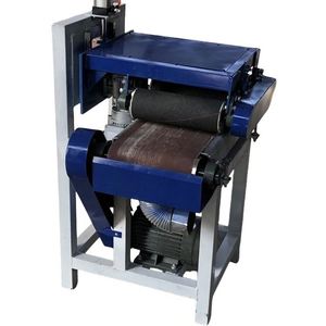 Machine à poncer le bois à plat, ponceuse à bande pour le travail du bois, machine à polir, machine à rectifier et à ébavurer les bandes de bois - Product Image 3