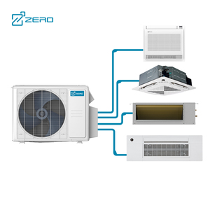 Aire Acondicionado Central VRF de 48000 BTU con Reducción de Ruido, Ahorro de Energía, Drenaje Unidireccional por Ducto, Bomba y Cassette para Hoteles - Product Image 1