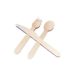 Pre-cán tre <span class=keywords><strong>Flatware</strong></span> 170mm tre thiết lập dao kéo thanh lịch Bộ đồ ăn phục vụ sử dụng dao kéo - Product Image 5