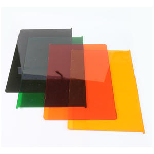 Plaque de verre acrylique plate de 235mm d'épaisseur pour la protection contre les rayonnements lumineux, protection contre les lasers UV, couleurs mélangées TC YJ 20 - Product Image 3