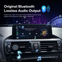 Ewaygps Écran portable sans fil CarPlay de 10,25 pouces Écran tactile IPS Caméra arrière CarPlay Android Auto pour BMW Série 1 2 F20 F21
