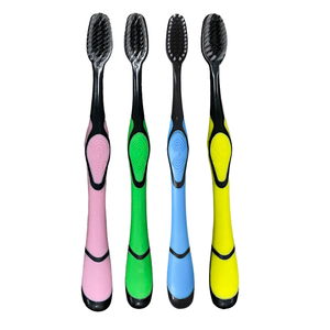 Brosse à dents électrique à usage domestique d'emballage indépendant de qualité supérieure pour adultes tête en nylon de charbon de bambou à poils souples jetable - Product Image 4