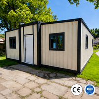 Maison préfabriquée extensible à double aile, station médicale, conteneur mobile, pièce extérieure temporaire pliable d'urgence