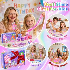 Kit de slime Glow Fantasy pour enfants, ensemble de slime gelée <span class=keywords><strong>nuage</strong></span> de beurre, cadeaux de fête, OEM ODM, vente en gros personnalisée, fournisseur de jouets sensoriels, coffret cadeau - Product Image 6