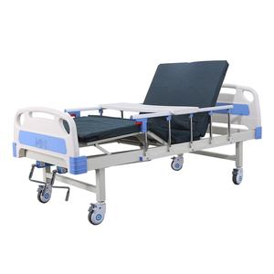 Gong Can multifungsi furnitur rumah sakit baja antikarat tempat tidur perawatan ganda tunggal pasien dilipat orang tua - Product Image 5