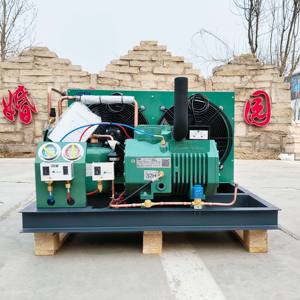 Unité de réfrigération semi-hermétique ZSTR, équipement d'échange de <span class=keywords><strong>chaleur</strong></span>, composants principaux, moteur et moteur pour l'usine de fabrication, chambre froide - Product Image 1