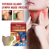 Nouveauté tendance, patchs à base de plantes OEM pour la santé, réduction de la thyroïde et des ganglions lymphatiques, patchs pour les glandes