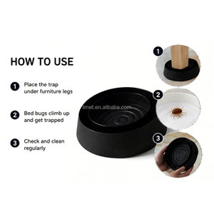 Trampa interceptora de chinches desechable, duradera, ecológica y de estado sólido para postes de cama, patas de muebles y viajes familiares - Product Image 6