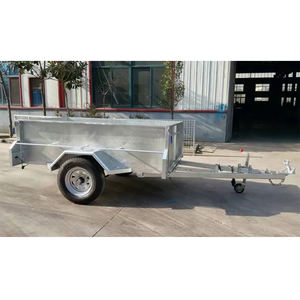 Caja galvanizada sumergida Jaula de remolque Caja de remolque Transportador de coche Remolque de cama plana de aluminio - Product Image 6