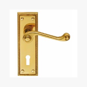 Manija de Puerta de Latón Más Vendida, Manija Moderna para Puertas Interiores y Exteriores para Hogar, Hotel y Oficina, Disponible a Buen Precio - Product Image 6