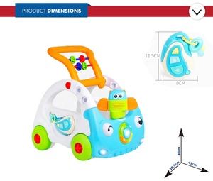 High Quality 3 in 1 Simple <strong>Baby</strong> <strong>Walker</strong> for <strong>Babies</strong> Boy Girls Activity Toys <strong>Push</strong> Car Stroller Pram With Music and Remote Control - Product Image 6