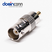 Connecteur de compression BNC 50 75 Ohm, câble coaxial à sertir mâle femelle RG6 RG11 RG58 RG59 RG60 RG174 LMR195 avec 3G HD / SDI / CCTV