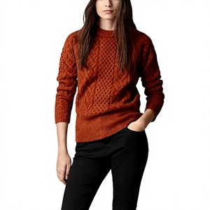 Custom Women O-Neck Oversized Pullover Standard Collar Fleece Cotton 300 GSM Quick Dry Breathable Anti-Wrinkle Winter Riding - Product Image 3