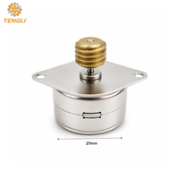 Motor paso a paso Tengli 25BY26 de 25 mm, bipolar/unipolar, 5V 12V 24V, 0.50A, 275 G-cm, alto torque, opción de encoder, OEM de fábrica