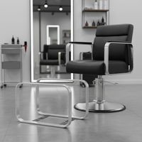 Pièces de repose-bras universelles en acier inoxydable Shenghui pour chaise de bureau, chaise de barbier et chaise de salon de coiffure