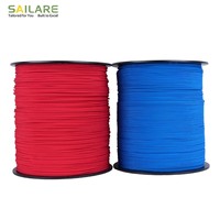 Ligne de treuil flottante à double tressage en UHMWPE de 1 mm à 3 mm, haute résistance, pour la pêche au harpon et le parapente, résistante aux UV et aux coupures