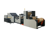 Fond carré entièrement automatique pour la machine de fabrication de sacs en papier alimentaire à fond pointu État neuf