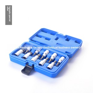 Jeu de douilles à cliquet professionnel pour réparation automobile, 10 pièces, type H, finition brillante - Product Image 5
