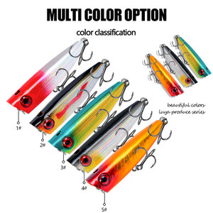 Leurre artificiel flottant en acier inoxydable pour lancer à longue distance, leurre réaliste pour la pêche au popper - Product Image 4
