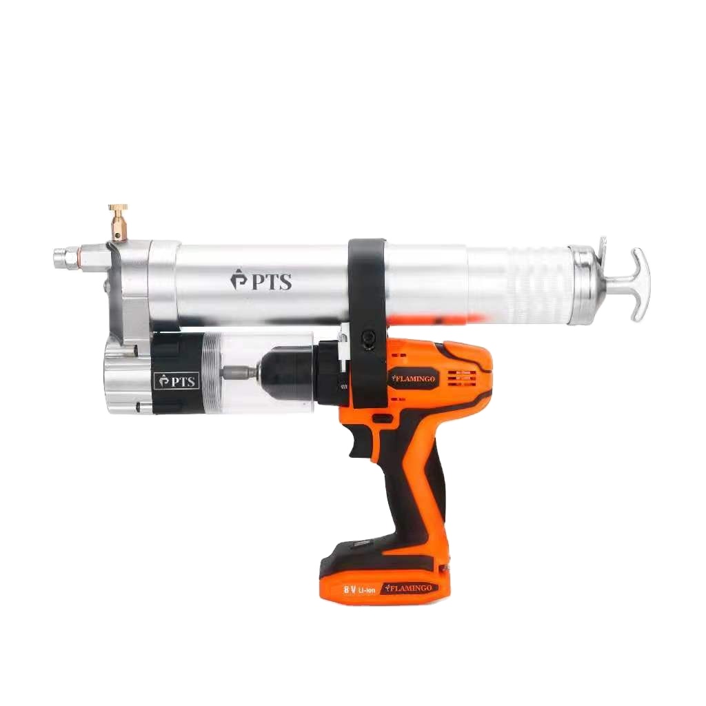 Насадка для пистолета со смазкой PTS для аккумуляторной дрели, преобразует ударный драйвер или дрель в работающую от аккумулятора