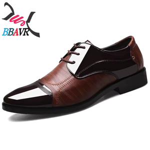 Zapatos Oxford de Cuero de Lujo para Hombre, Transpirables, Formales, de Goma, para Vestir, Oficina, Boda, Calzado Masculino - Product Image 5