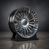 Jantes en alliage de voiture de 19 pouces, finition polie, PCD5x112 CB66.5 ET32.5 ET43 pour Mercedes Benz AMG