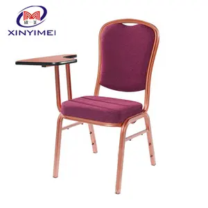 Hot sale aluminum event banquet chairs with table hotel hall banquet used chair