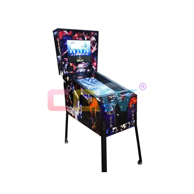 Más ergonómico Flipper Pinball Virtual clásico Flipper juego electrónica máquina de Pinball para adultos