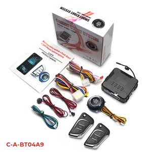 Kit de modification automobile : Démarrage à une touche, télécommande Bluetooth pour téléphone portable, entrée sans <span class=keywords><strong>clé</strong></span>, dispositif antivol - Product Image 4