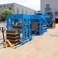 Machine de fabrication de blocs de béton entièrement automatique LONTA QT4-15 pour pavés creux autobloquants de 4, 6 et 8 pouces