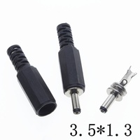 Type de soudure bricolage 5.5*2.1 5.5x2.1 5.5*2.5 5.5x2.5 3.5*1.3 3.5x1.3 5521 5525x3513 Jack femelle mâle DC prise connecteur