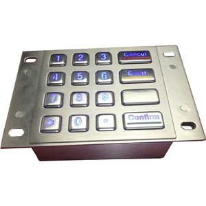 16 phím đèn nền kim loại bàn phím ATM máy bàn phím - Product Image 1