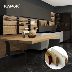 Kapok פנל סינכרוני הבלטות מלמין למינציה mdf עבור ריהוט ודקורציה